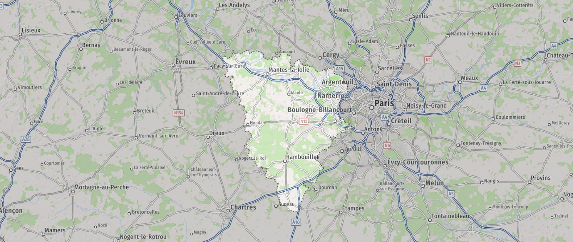  Yvelines : zone d'intervention pour travaux d'élagage Big Arbre